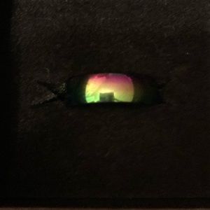 Rainbow Metallic Ring, Sz 5